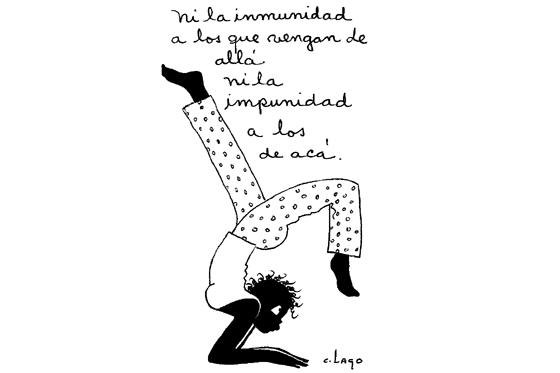 Ni inmunidad, ni impunidad