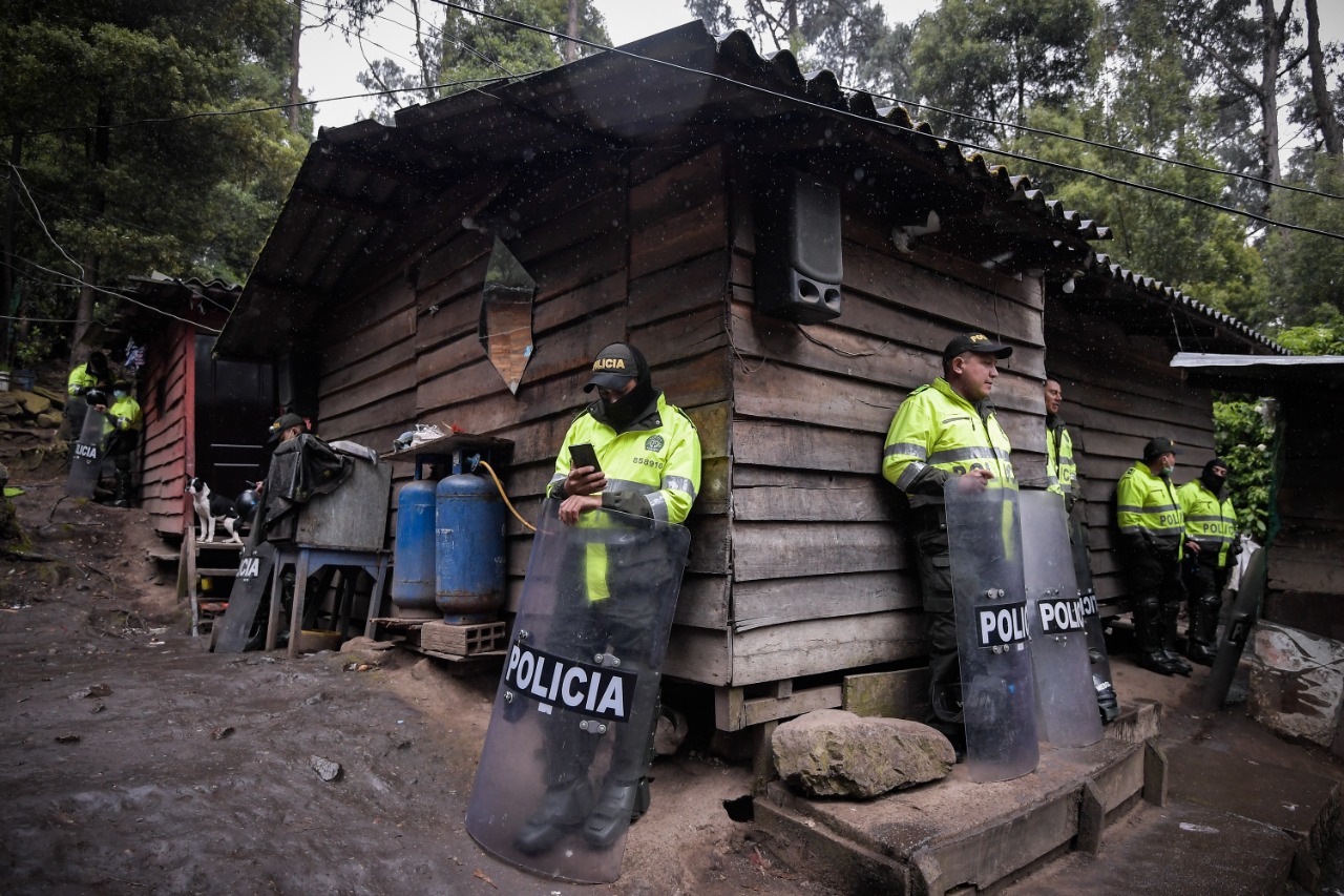 Suspenden nuevo desalojo en vereda Los Cerezos, en Bogotá
