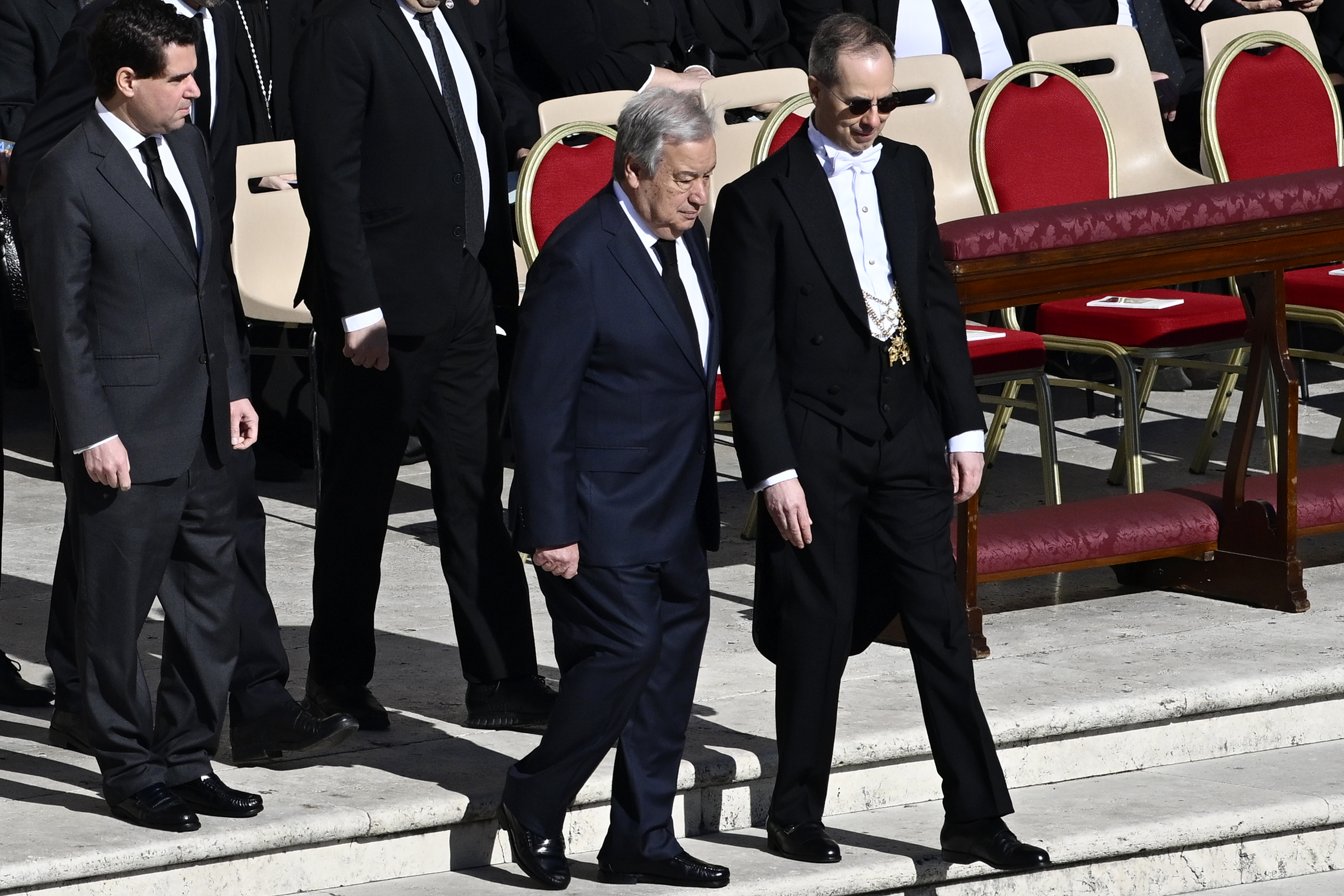 Funeral papa Francisco, asistententes