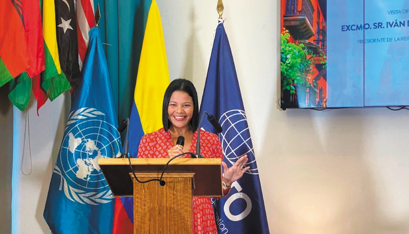 Natalia Bayona, la colombiana que dirigirá la Organización Mundial del Turismo