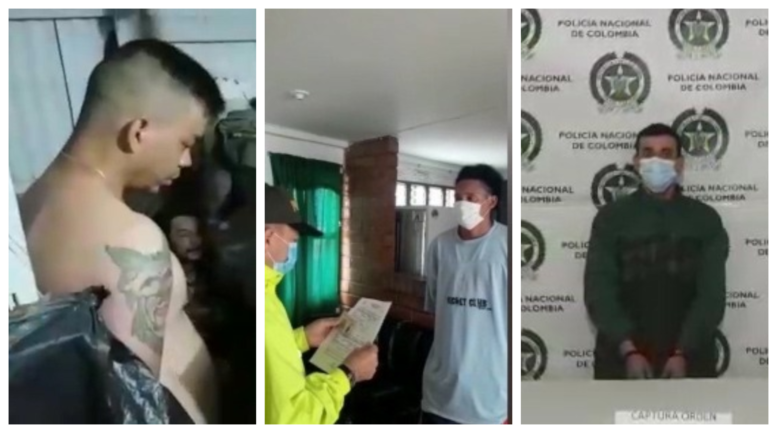 Capturan a tres personas señaladas de participar en las masacres de Andes y Betania