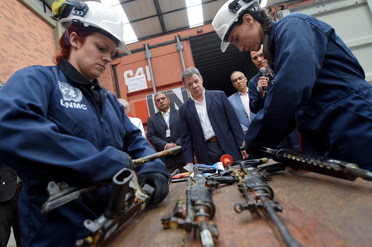 Fin definitivo a la dejación de armas de las Farc