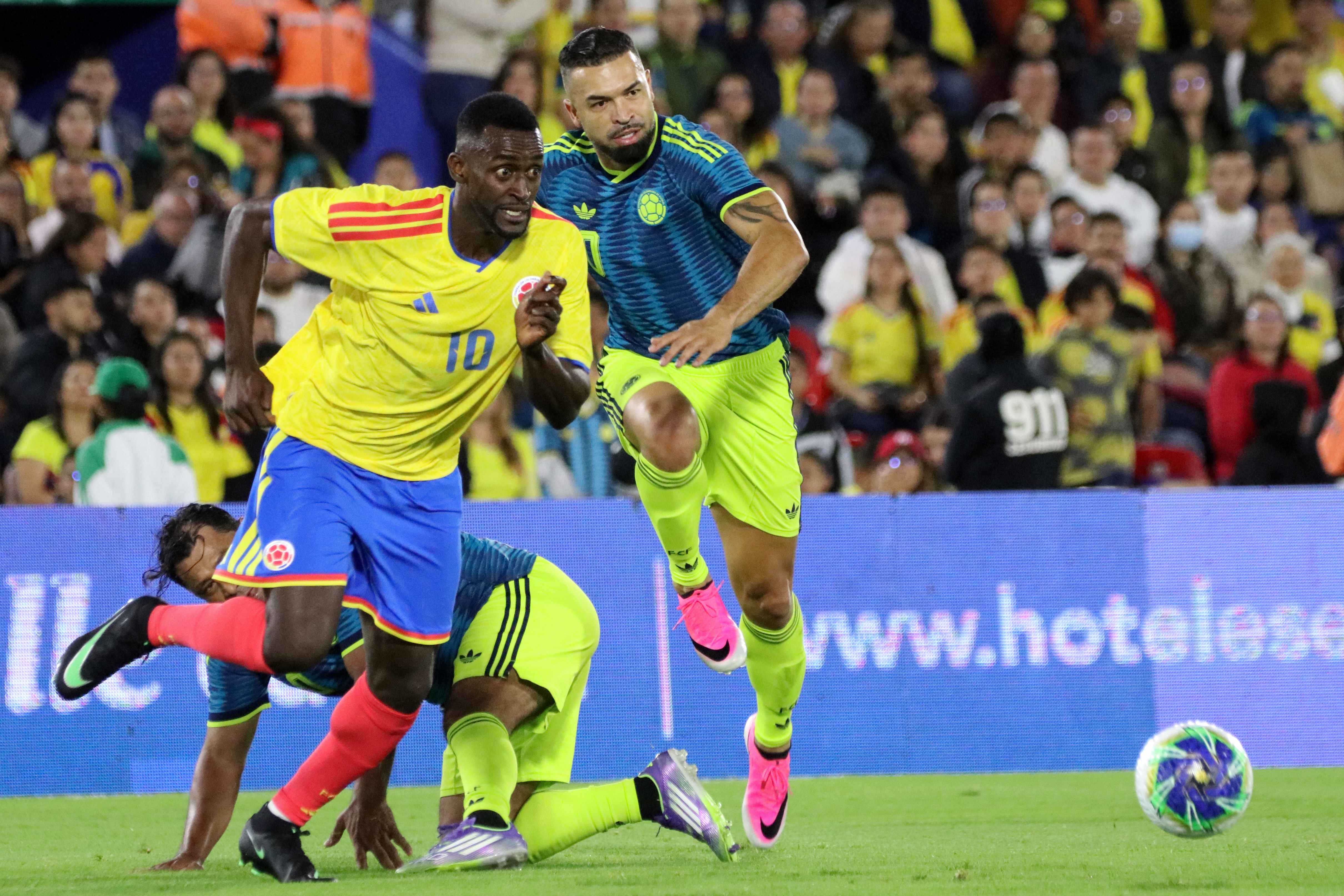 Partido benéfico Levantemos a Colombia.