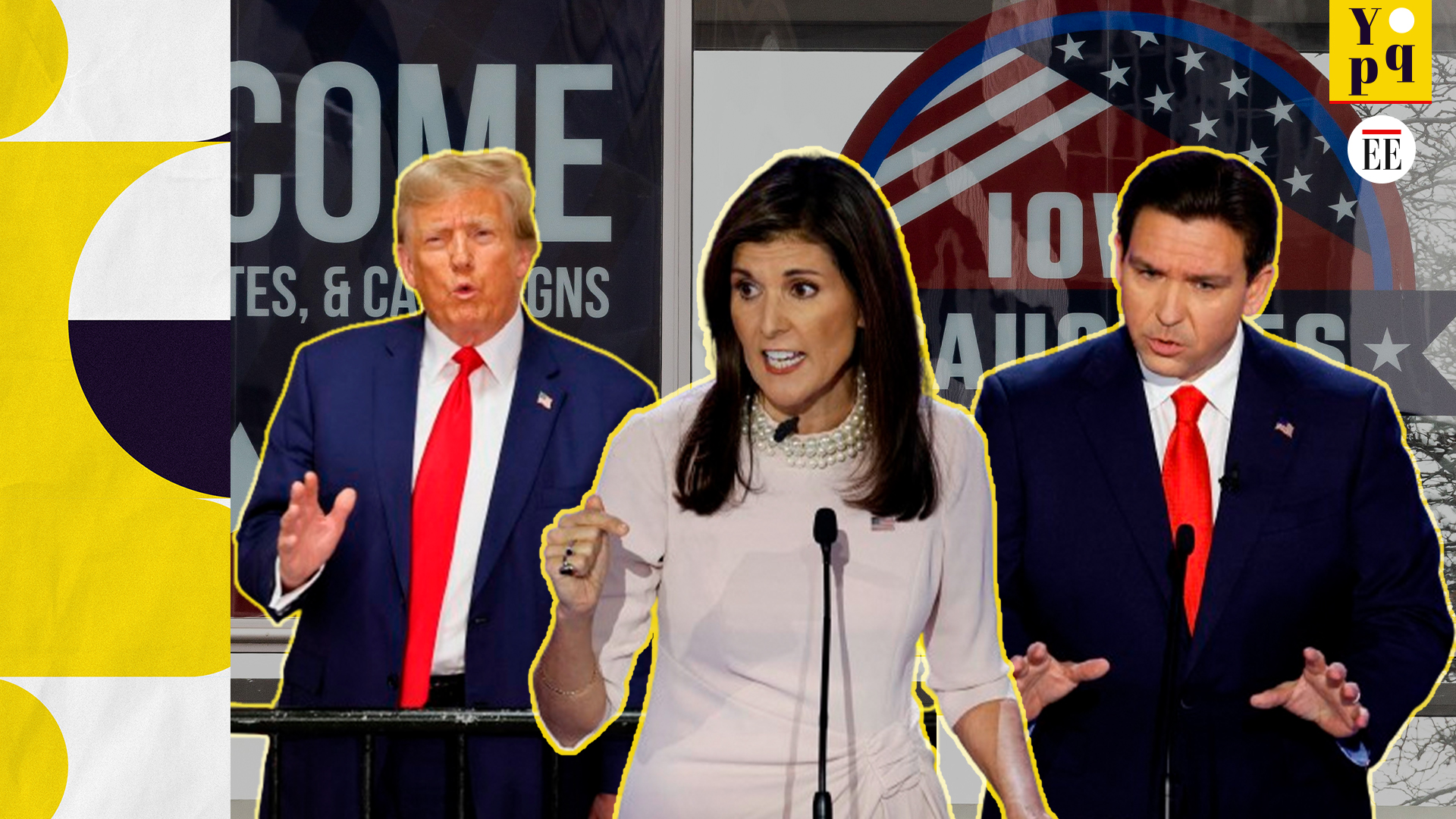 Trump, Nikki Haley y DeSantis: así comienzan las primarias en Estados Unidos