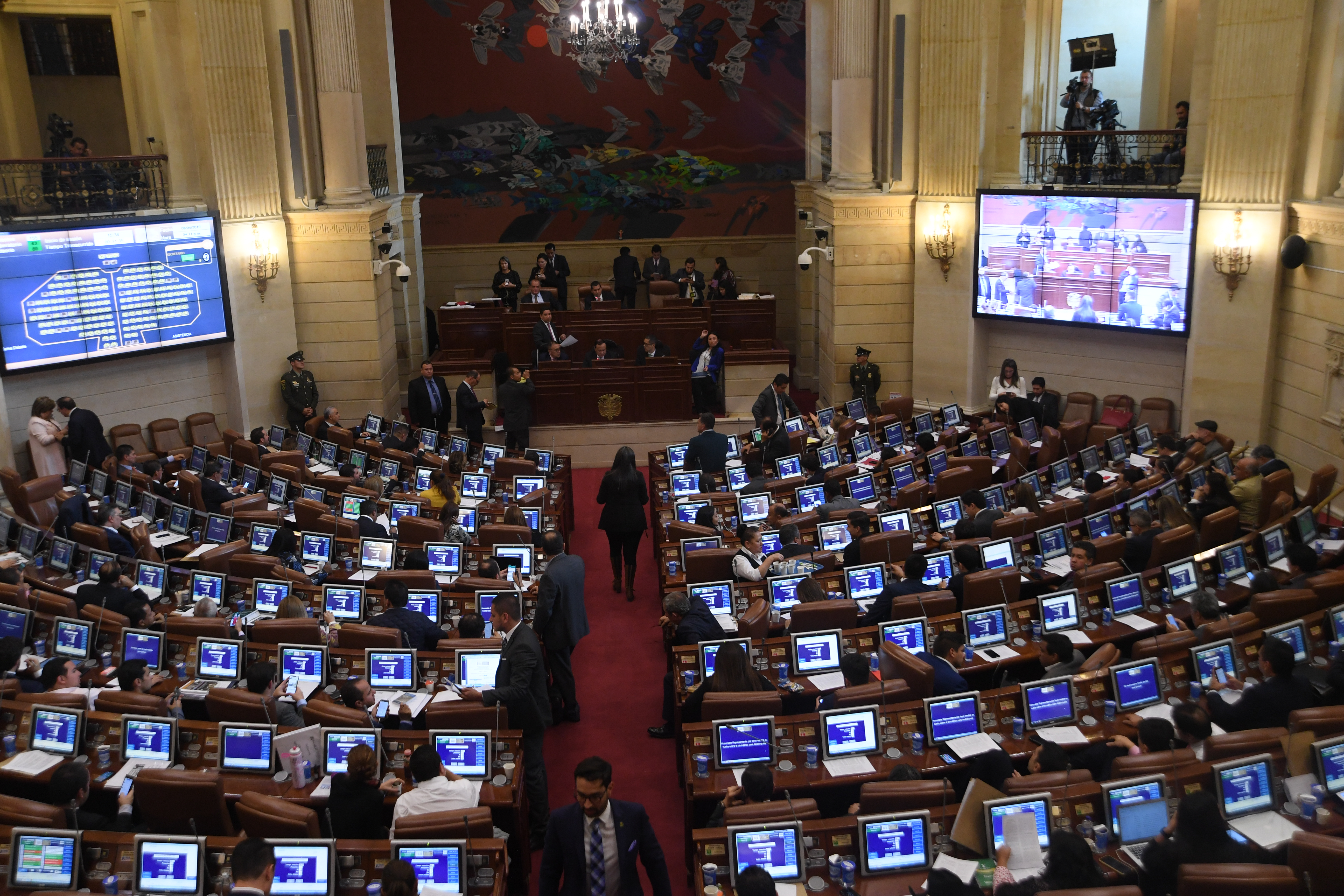 El Congreso no volverá a sesionar hasta después de la primera vuelta presidencial