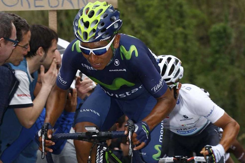 Nairo Quintana, quinto en la clasificación general de Tour de Romandia. Foto: Movistar Team