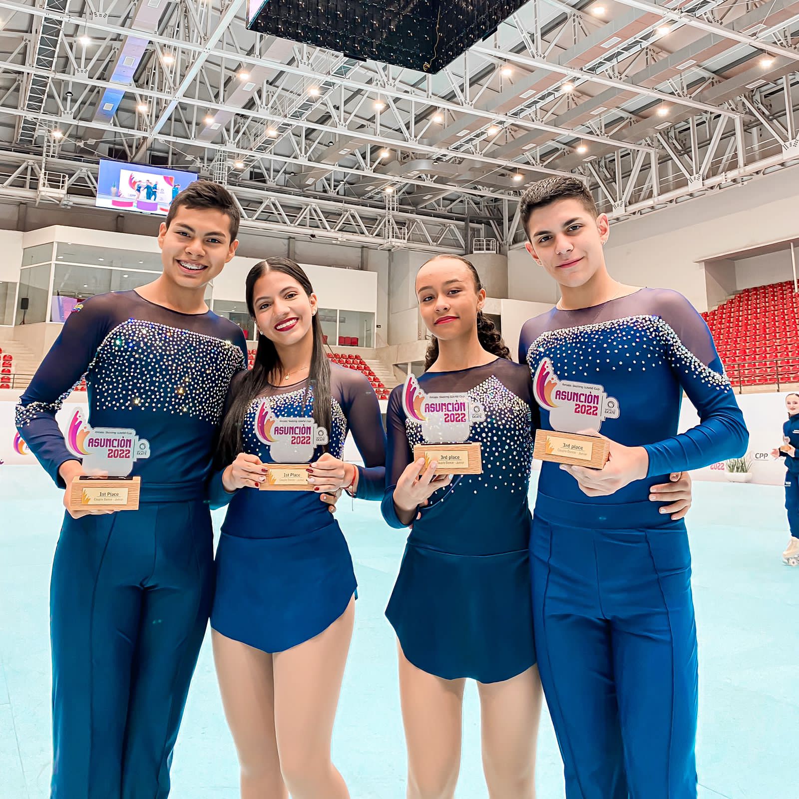 Colombia, protagonista en mundial de patinaje artístico.
