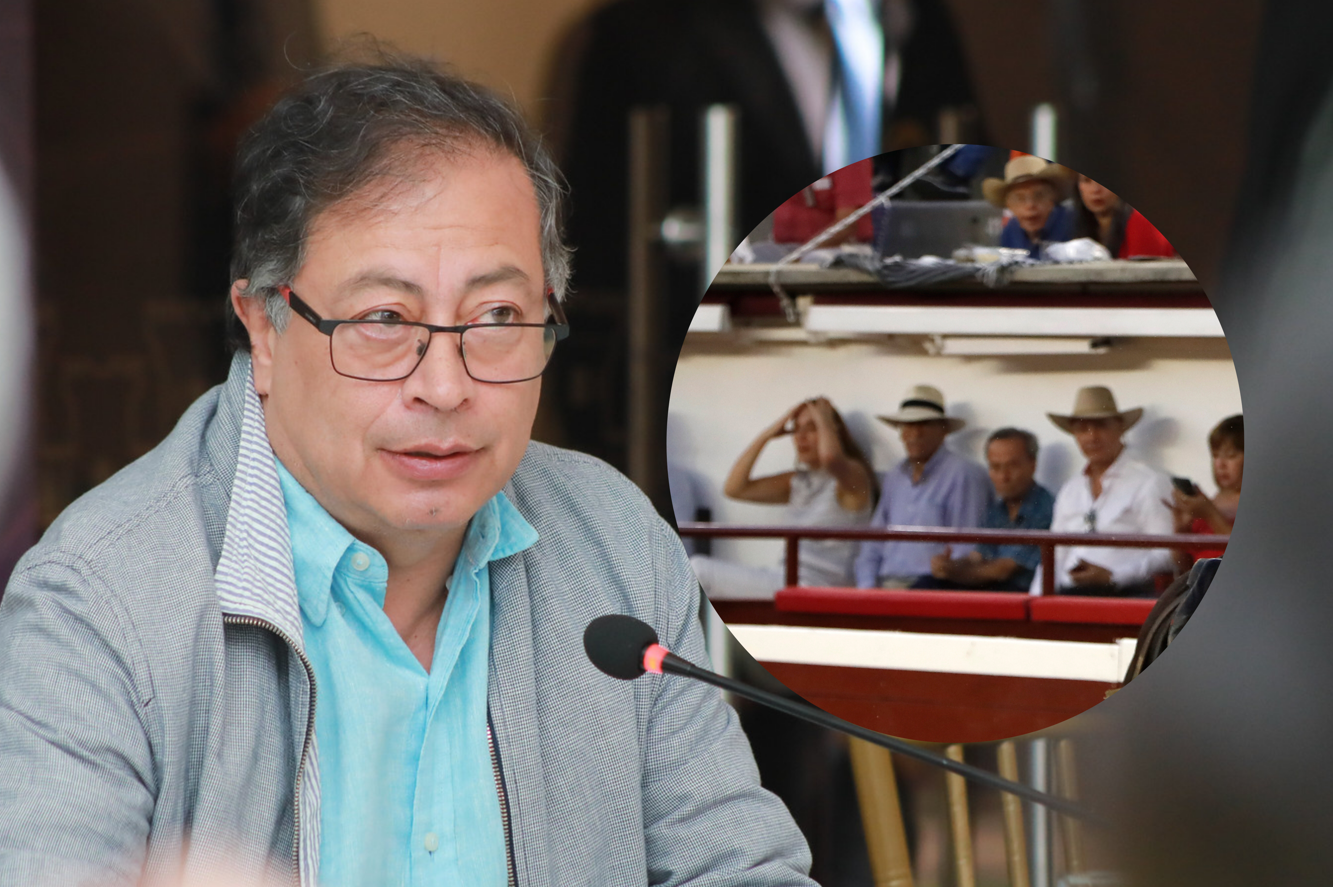 Esta fue la respuesta de Petro a quienes lo abuchearon en la Plaza de Toros de Cali