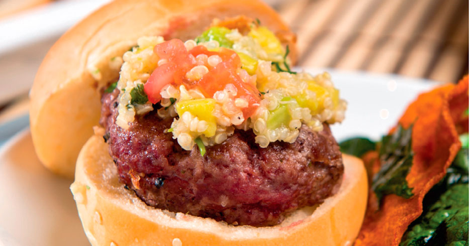 Receta del día: Minihamburguesas con vegetales crujientes
