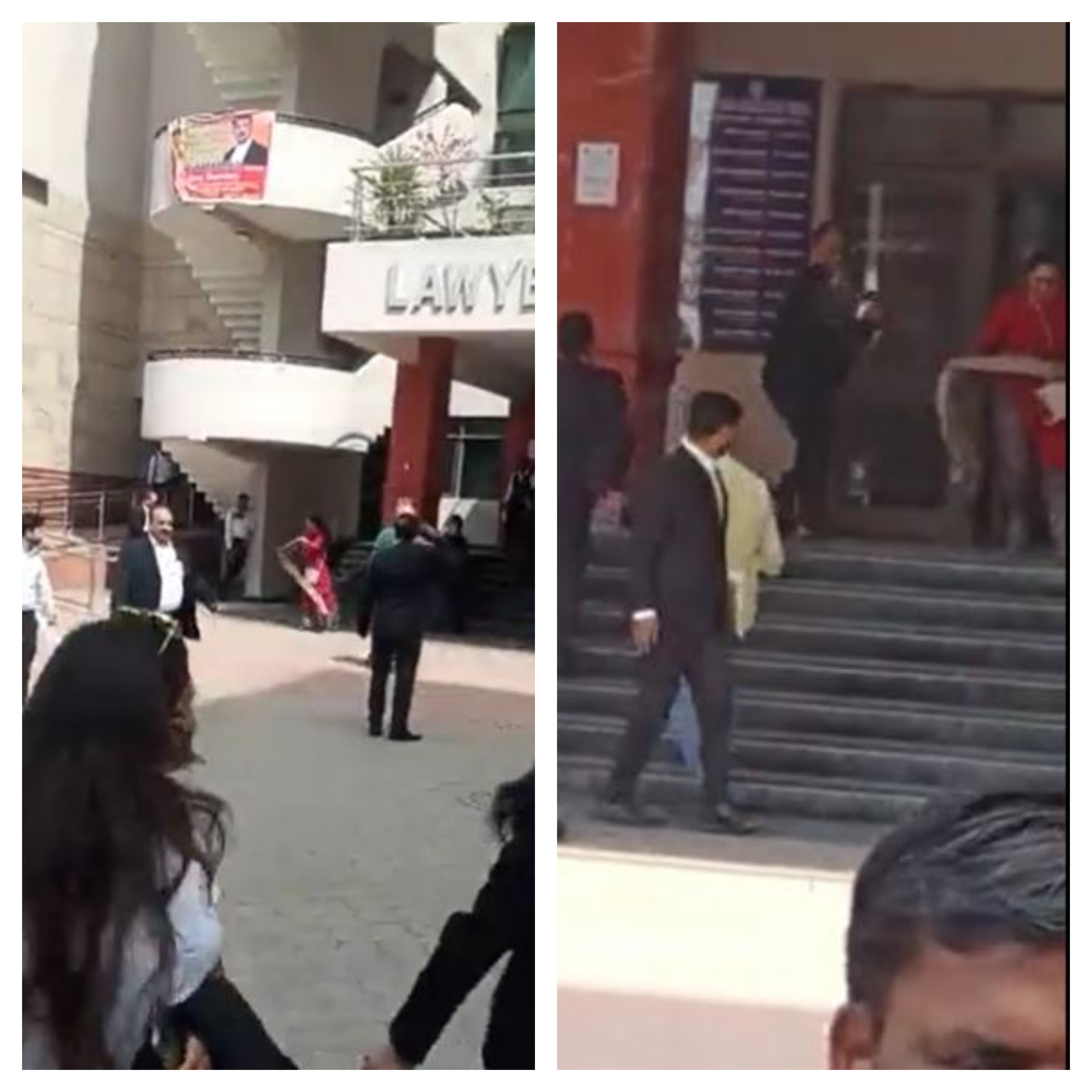 Abogado le disparó a una mujer durante una audiencia en un juzgado de la India
