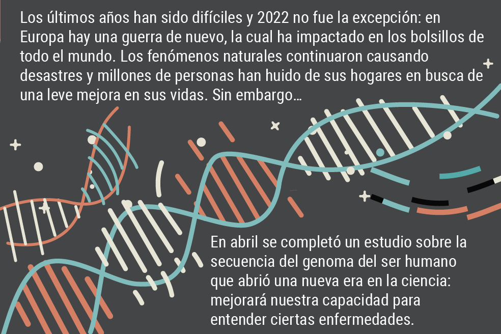 El mundo no es como lo pintan: algo bueno tenía que dejar 2022.