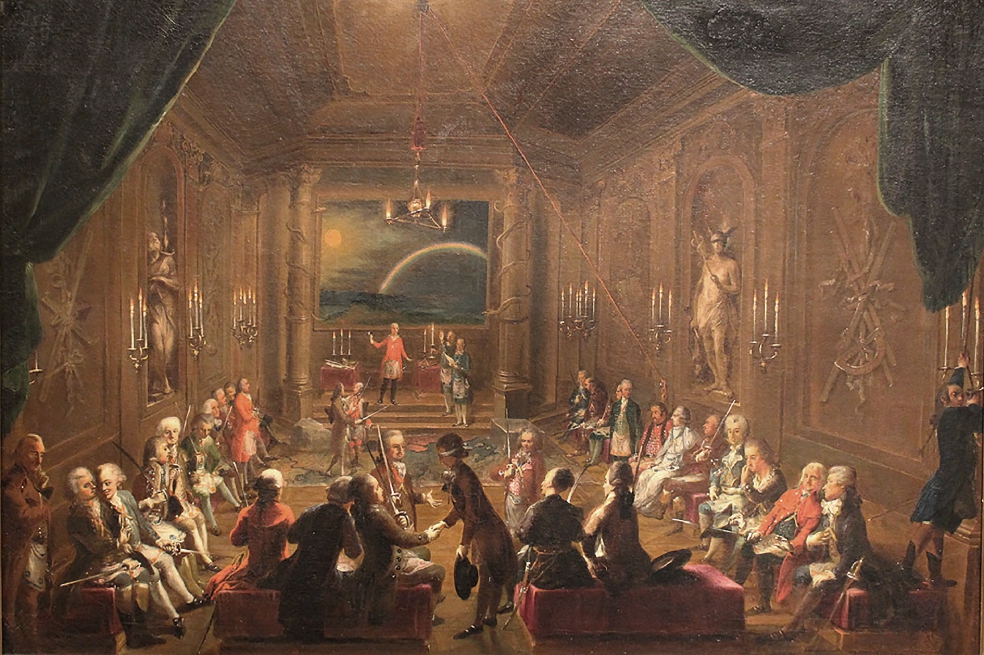 / Copyright: Adolph Menzel - Flötenkonzert Friedrichs des Großen in Sanssouci - Imagen de dominio público, vía Wikimedia Commons