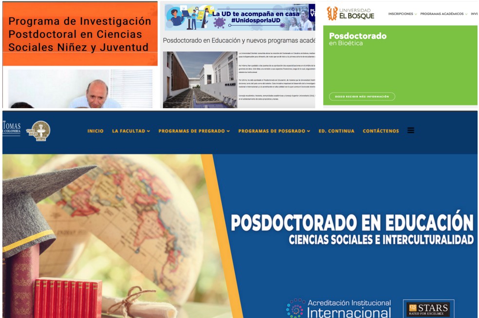 Critican creación de posdoctorados por los que se cobra en Colombia