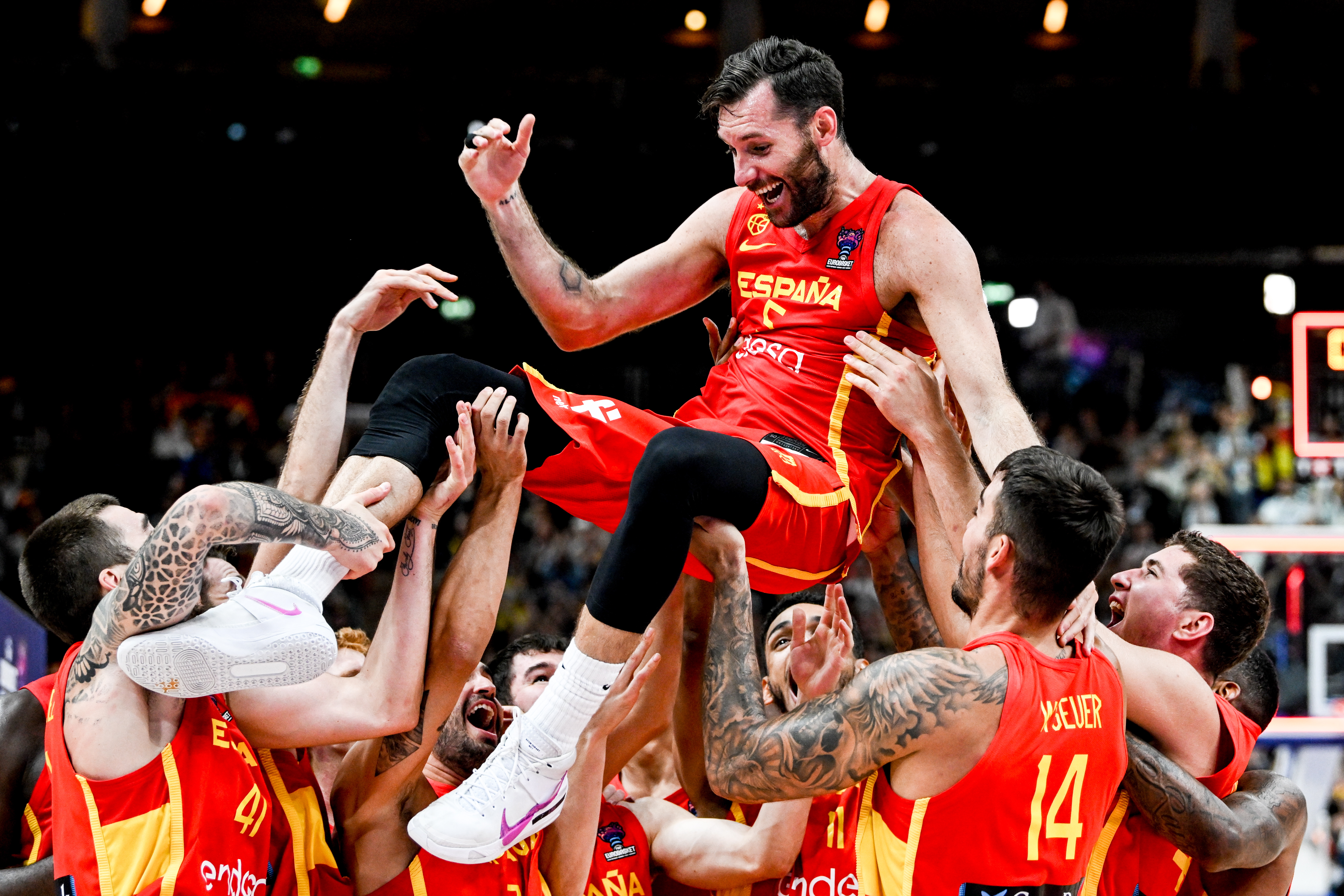 España le ganó a Alemania y se cita con Francia en la final del Eurobasket