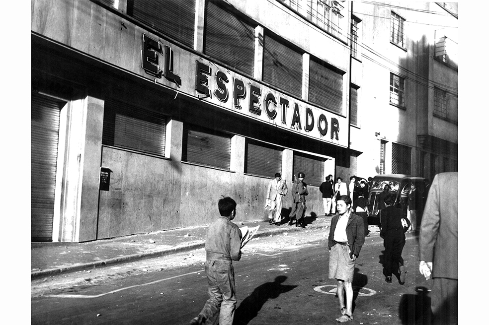 El incendio quemó todo el archivo de El Espectador.