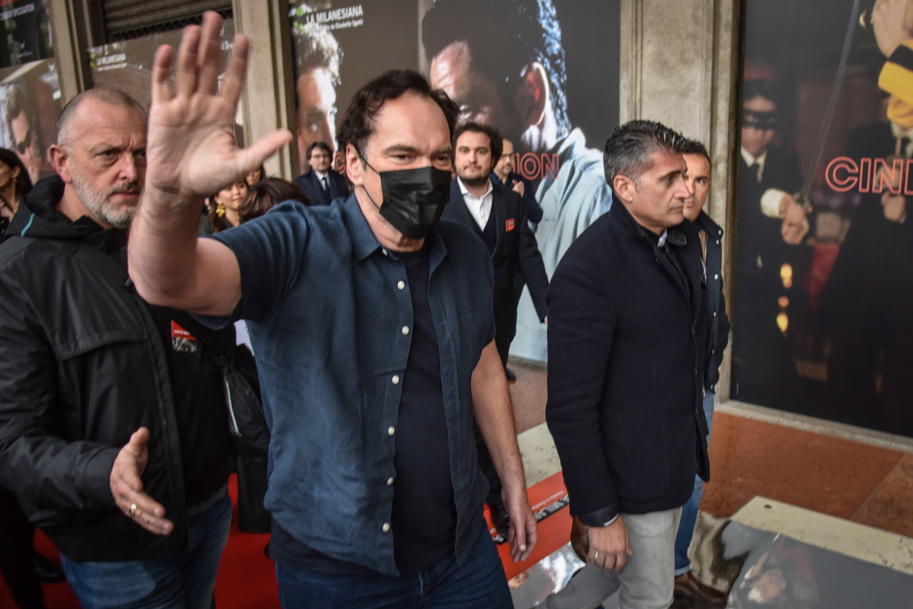 Tarantino se confiesa en Barcelona: “la película que me traumatizó fue Bambi”