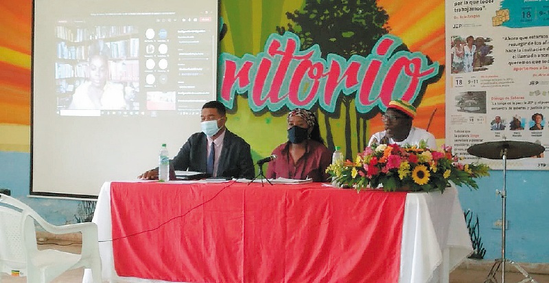 La voz ancestral afro que comenzó a retumbar en la JEP durante 2022