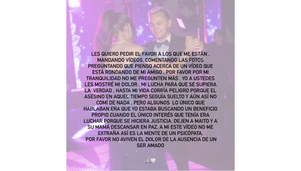 Shaira compartió fuerte mensaje sobre el video de Mauricio Leal: “No me extraña”