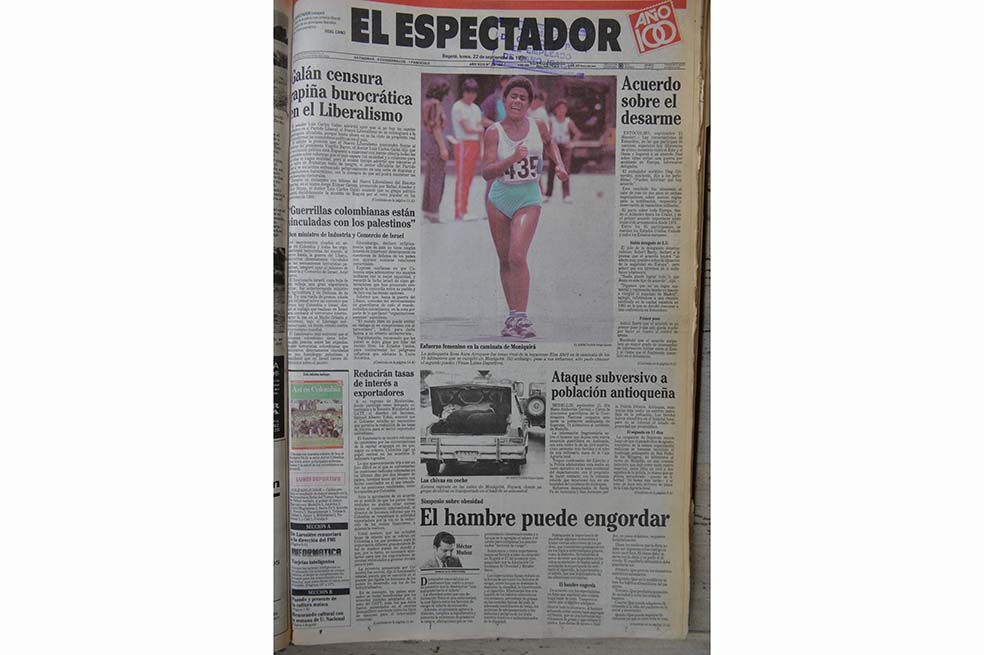 Así estaba el país el 22 de septiembre de 1986