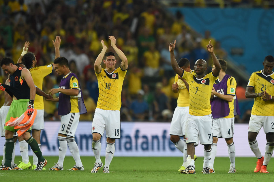 Colombia ganó y clasificó a cuartos de final de la Copa del Mundo