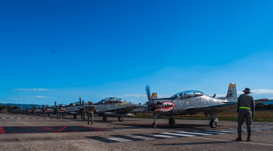 La Fuerza Aérea celebra su centenario en la feria aeronáutica de Rionegro