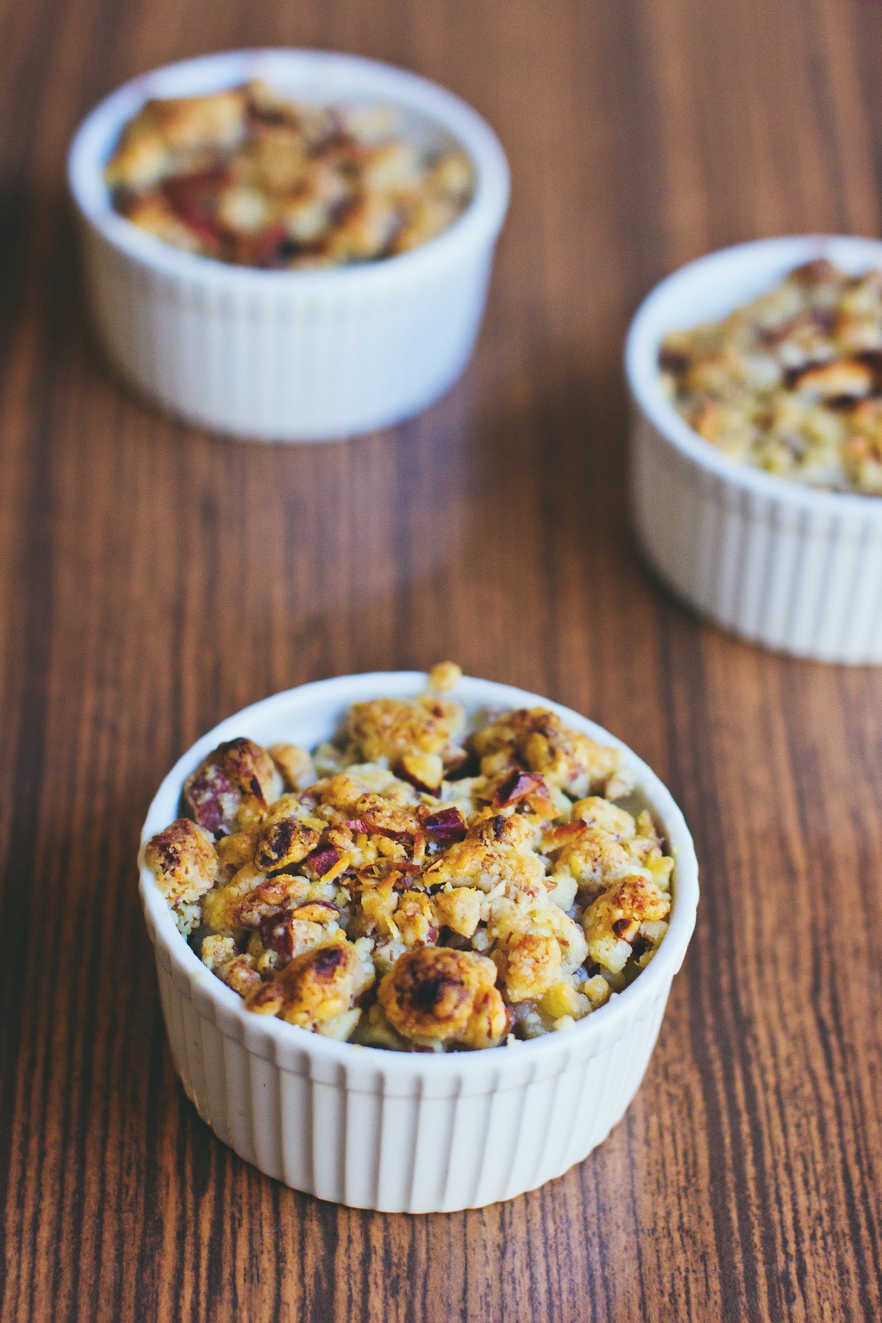 crumble de manzana