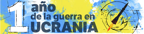 Banner para las notas Un año de la guerra en Ucrania