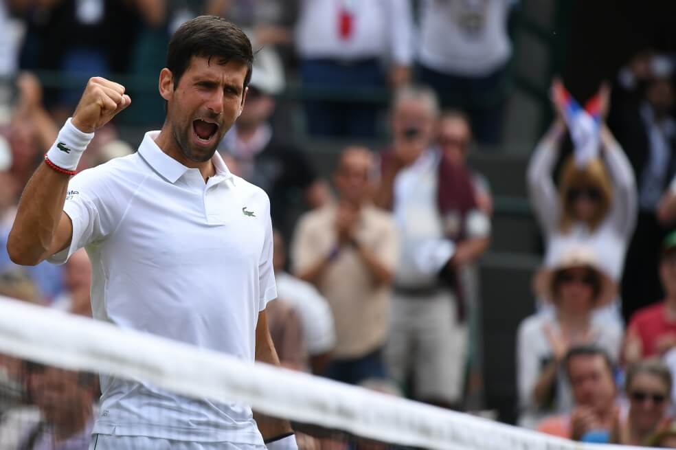 Novak Djokovic avanzó a tercera ronda en Wimbledon e igualó un récord de Boris Becker