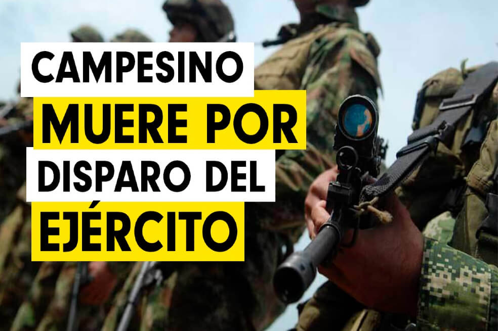 Campesinos confrontan al Ejército por muerte de joven en el Catatumbo