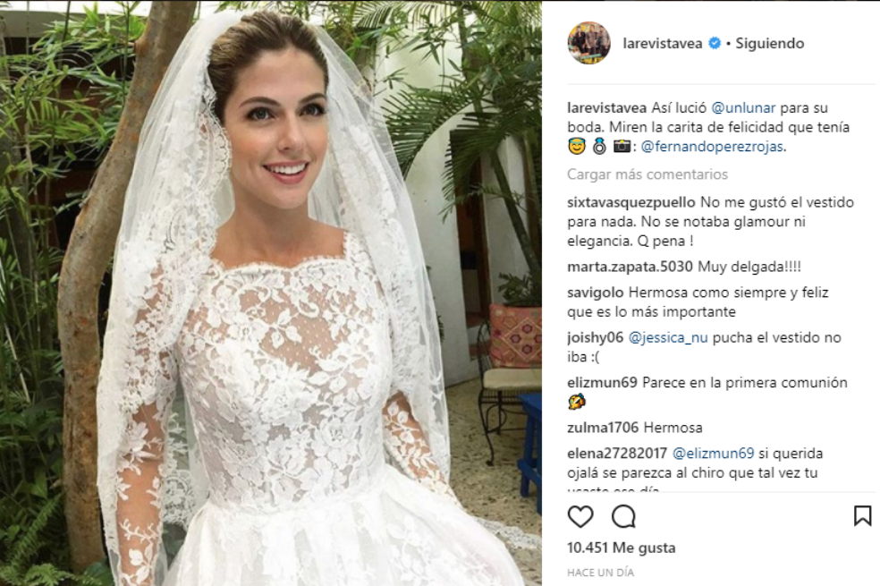 La actriz Stephanie Cayo se casó en Cartagena