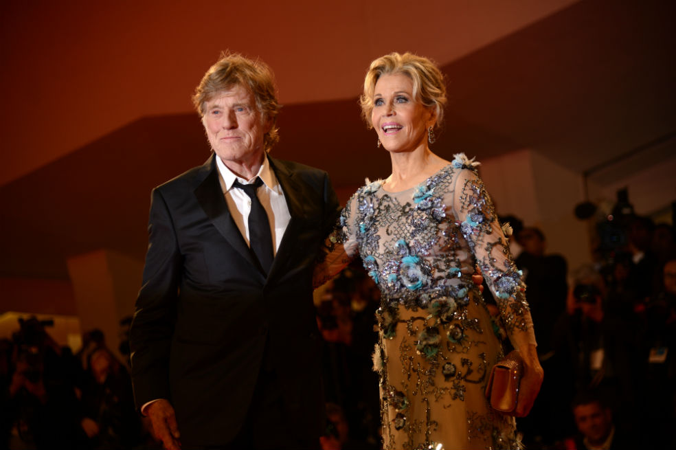 Robert Redford y Jane Fonda.