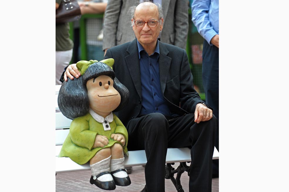 Mafalda, ahí estás pintada