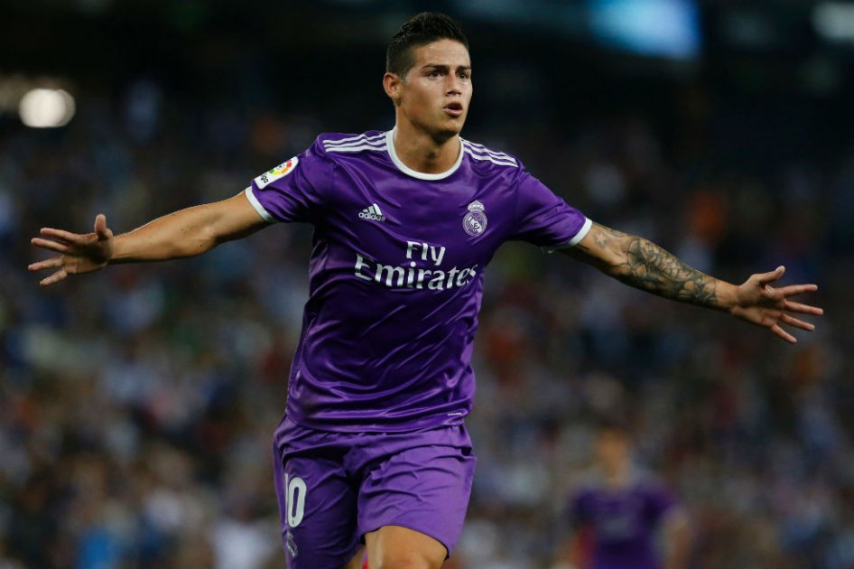 James no entró a la convocatoria del Madrid para el partido contra el Betis