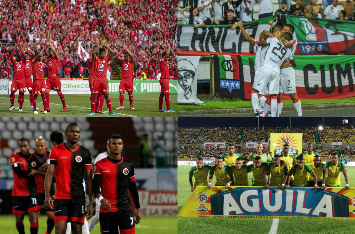 Cuatro equipos del fútbol colombiano, en situación de insolvencia