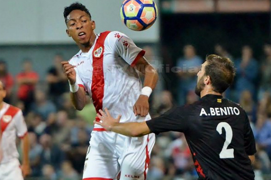 Johan Mojica, baja con el Rayo Vallecano entre cuatro y seis semanas