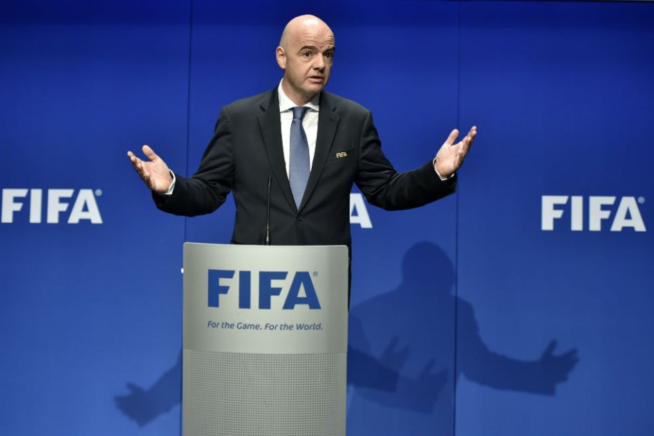 Gianni Infantino, presidente de la FIFA. Foto: AFP