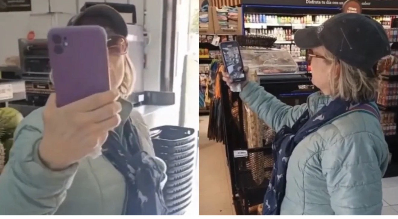 Mujer que insultó a domiciliario ahora es señalada de increpar a trabajadora de supermercado