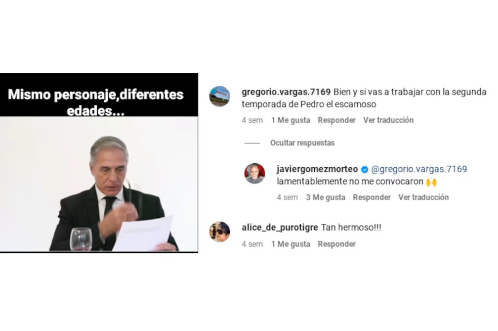 Además de doña Nidia, Javier Gómez, quien interpretó a César Luis Freydell, el galán de la primera temporada, tampoco está en ‘Pedro el escamoso 2’.