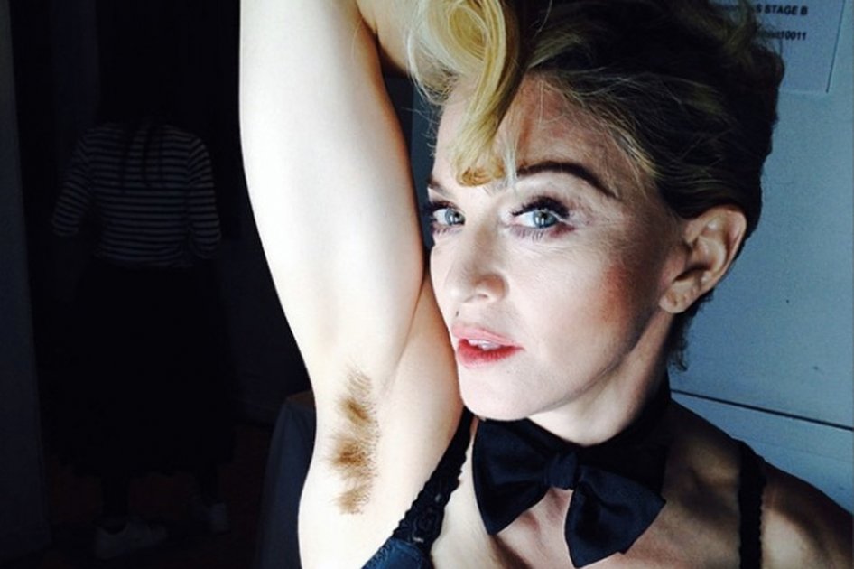 Madonna se niega a depilarse la axila