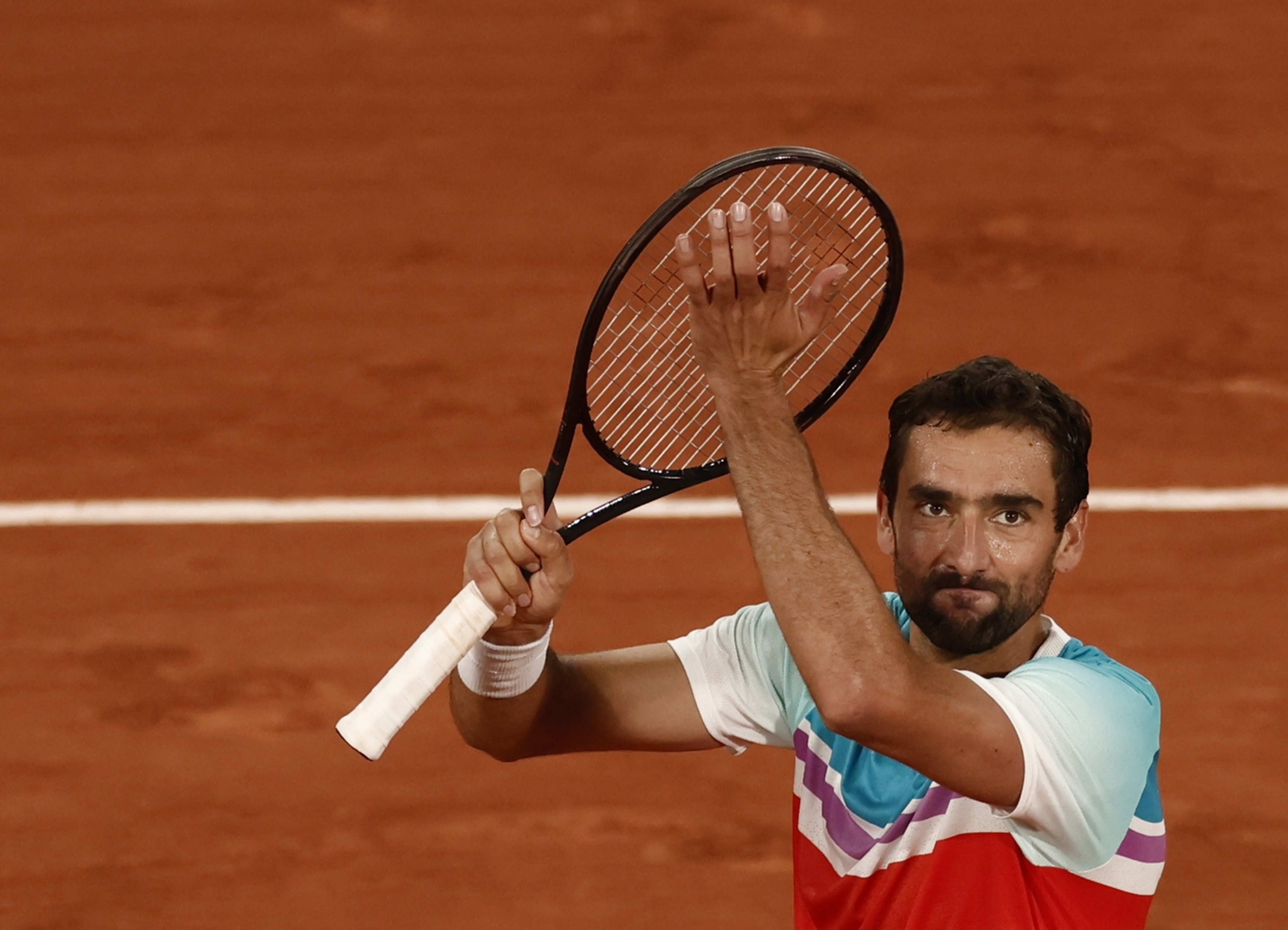 Sorpresa en Roland Garros: Paliza de Cilic a Medvedev