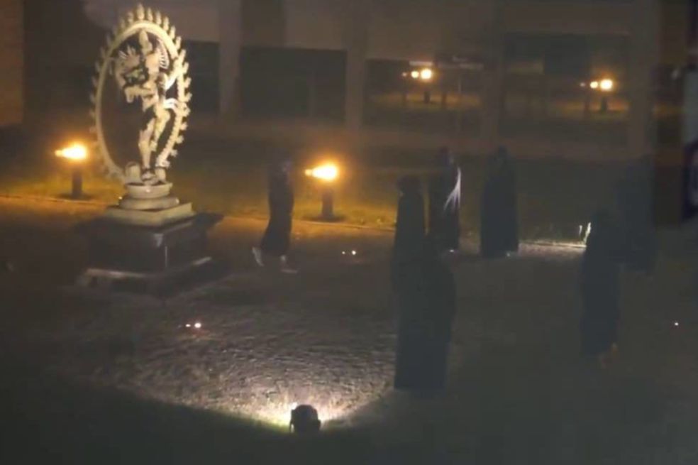 Video de un falso sacrificio humano