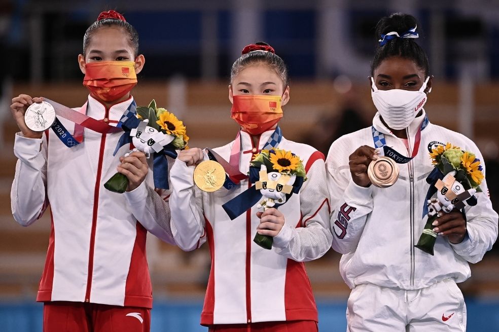 Simone Biles regresó en Tokio 2020 y ganó un bronce