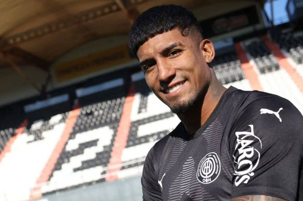 Harold Santiago Mosquera en su paso por el OFI Creta.