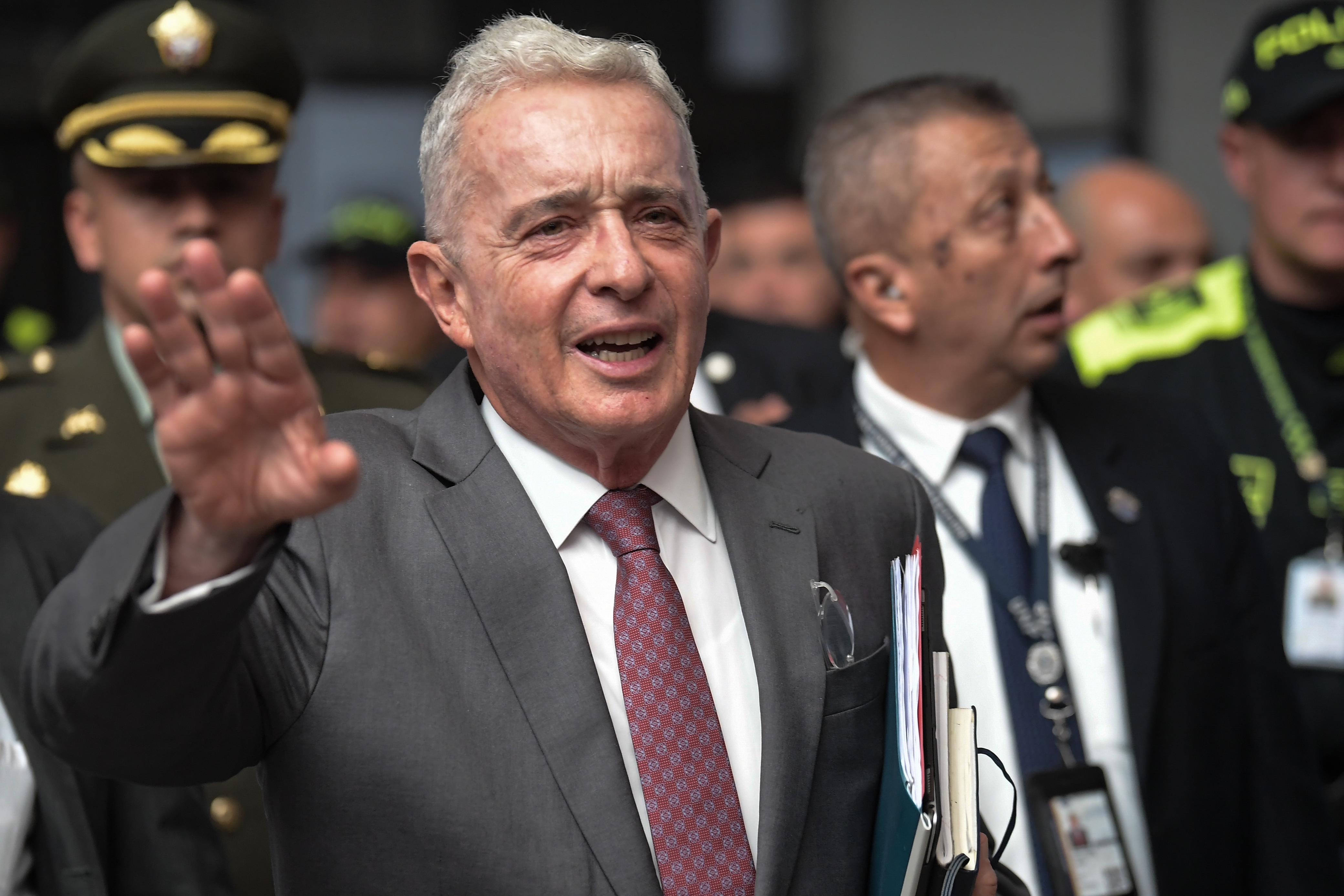 Esto pasó en la segunda jornada del juicio contra el expresidente Álvaro Uribe