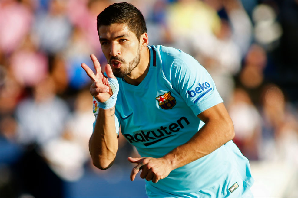 Luis Suárez recupera la sonrisa y el olfato goleador en Leganés
