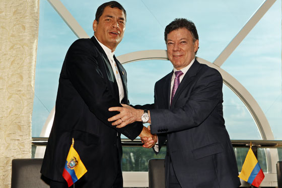 Santos y Correa abordarán temas de desarrollo fronterizo