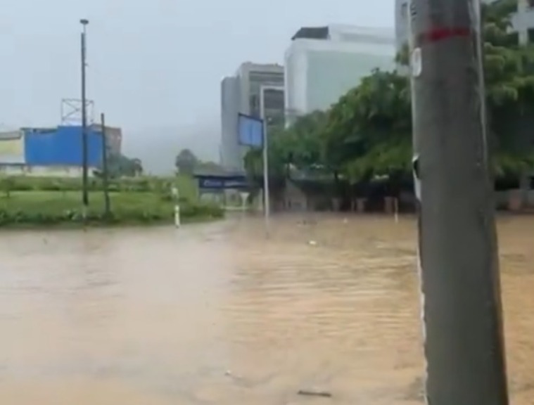 Intensas lluvias colapsaron movilidad en Cali