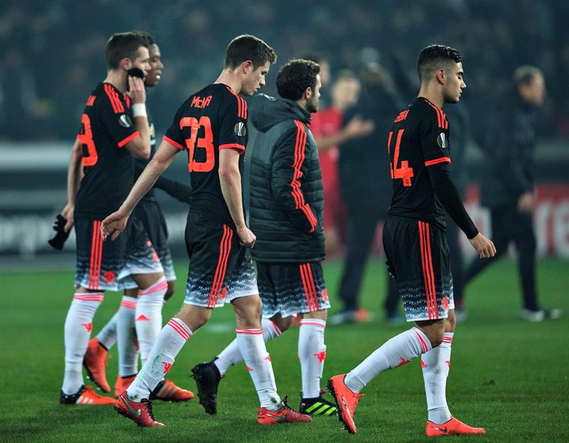Midtjylland sorprendió y venció a Manchester United en la Europa League