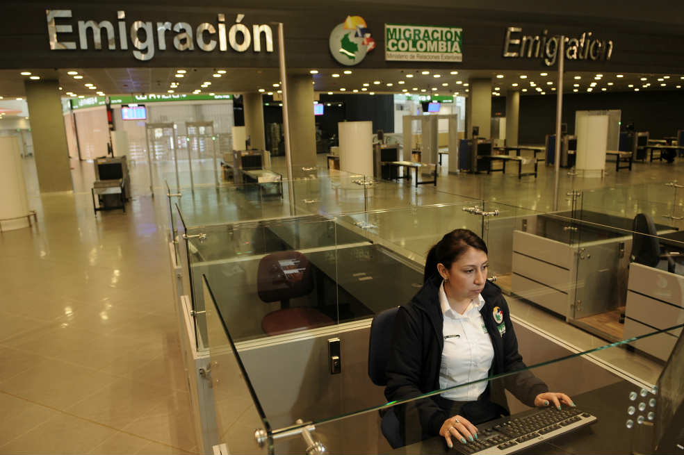 Cinco países sin visitas de colombianos