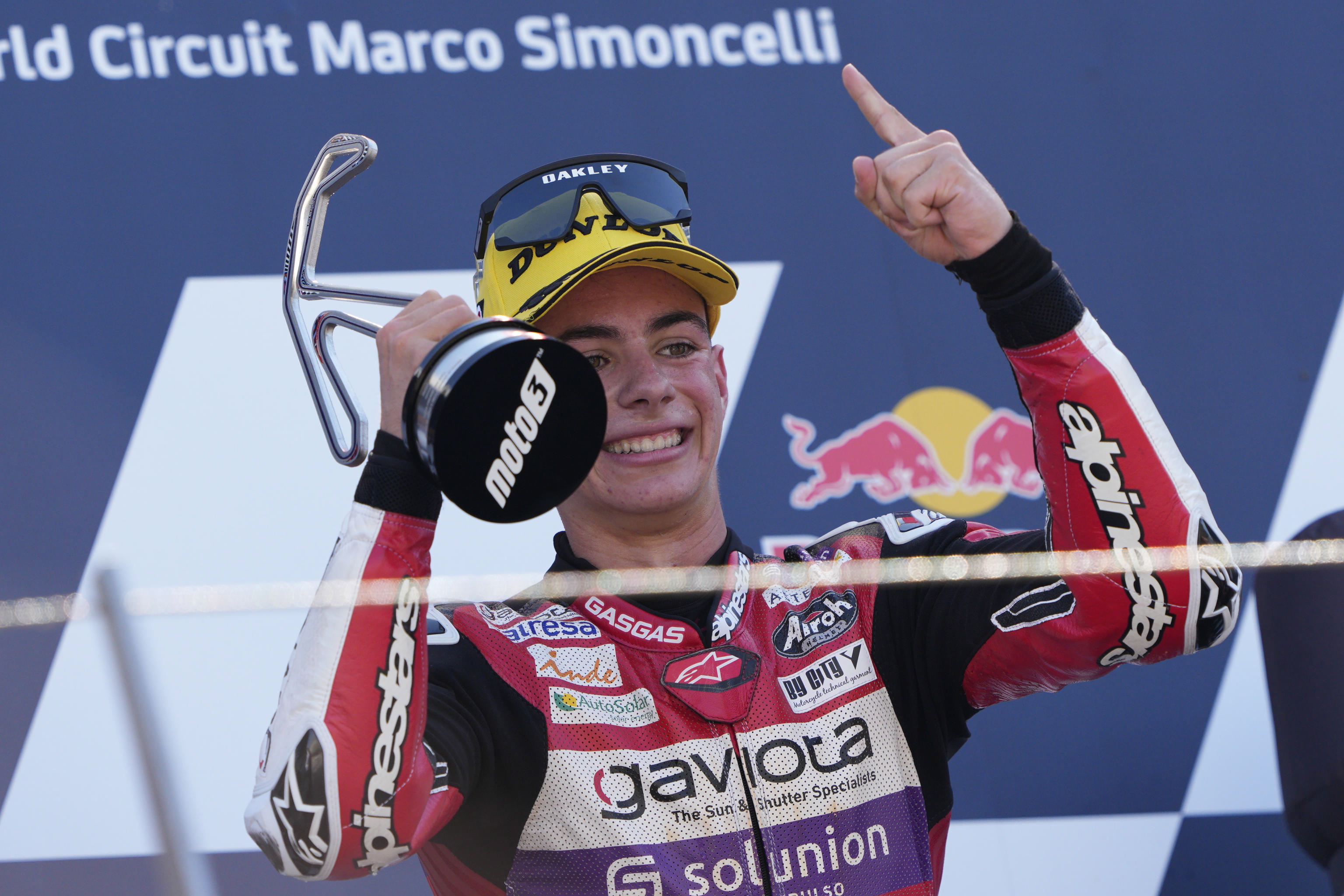 David Alonso: ¿cómo va en la general del mundial de Moto3, a cuánto está del líder?